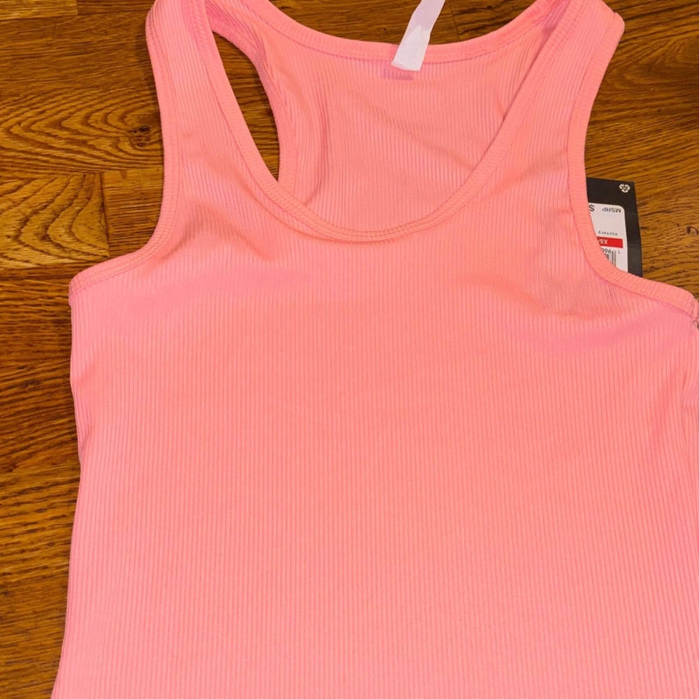 Under Armour Coral Ribbed Tank Top